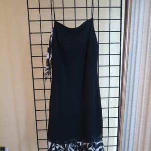Prominent Collection Color: Black/Zebra Print - Never Worn